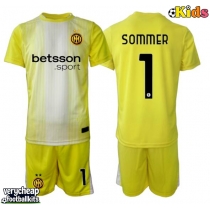 Inter Milan Yann Sommer #1 Goalkeeper Replica Away Minikit 2025-26 Short Sleeve (+ pants)